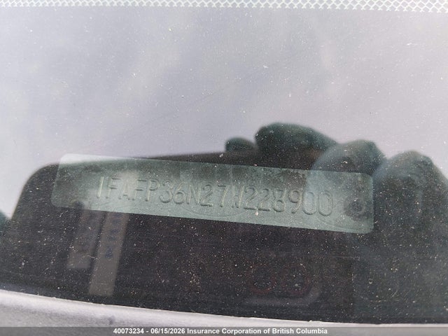2007 Ford Focus Zxw/s/se/ses მანქანა იყიდება აუქციონზე, vin: 1FAFP36N27W228900, აუქციონის ნომერი: 40073234