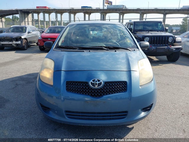 Продаж на аукціоні авто 2007 Toyota Yaris, vin: JTDKT923575060588, номер лоту: 40077708