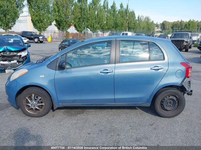 Продаж на аукціоні авто 2007 Toyota Yaris, vin: JTDKT923575060588, номер лоту: 40077708