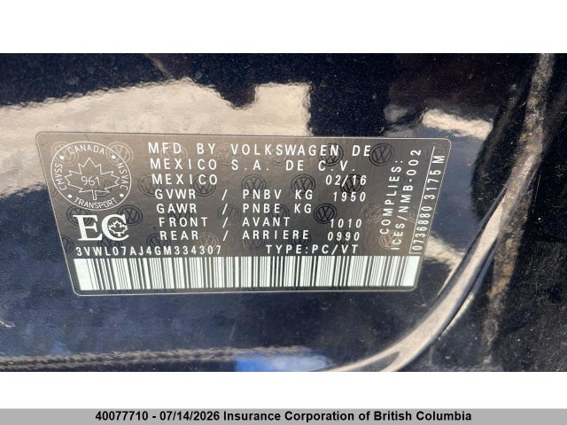 Volkswagen Jetta 2016 3VWL07AJ4GM334307 Image 17