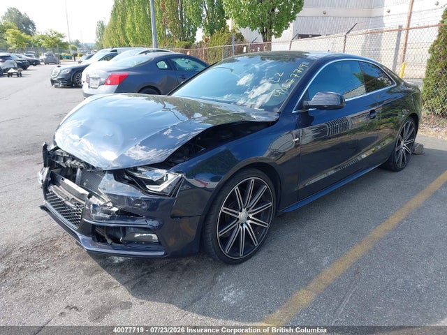 2013 Audi A5 მანქანა იყიდება აუქციონზე, vin: WAUMFBFR2DA018370, აუქციონის ნომერი: 40077719