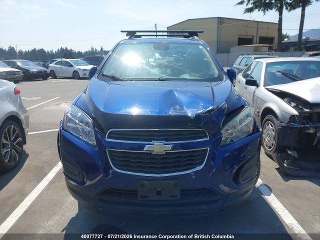 Aukcja sprzedaży 2015 Chevrolet Trax, vin: 3GNCJRSB1FL181030, numer aukcji: 40077727