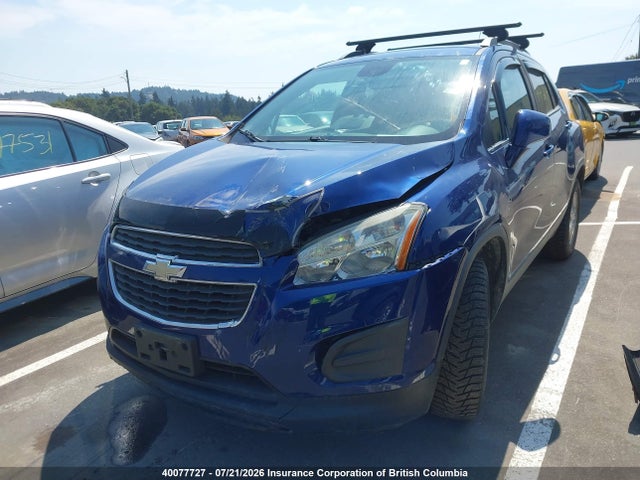 Aukcja sprzedaży 2015 Chevrolet Trax, vin: 3GNCJRSB1FL181030, numer aukcji: 40077727