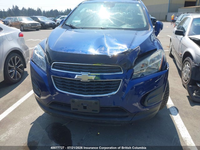 Aukcja sprzedaży 2015 Chevrolet Trax, vin: 3GNCJRSB1FL181030, numer aukcji: 40077727