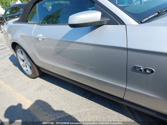 Продаж на аукціоні авто 2012 Ford Mustang Gt, vin: 1ZVBP8FF5C5218910, номер лоту: 40077748