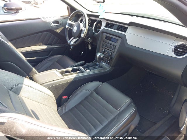 Продаж на аукціоні авто 2012 Ford Mustang Gt, vin: 1ZVBP8FF5C5218910, номер лоту: 40077748