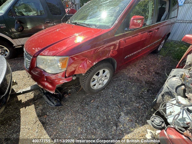 40077755 :رقم المزاد ، 2A4RR5DG4BR643309 vin ، 2011 Chrysler Town & Country Touring مزاد بيع