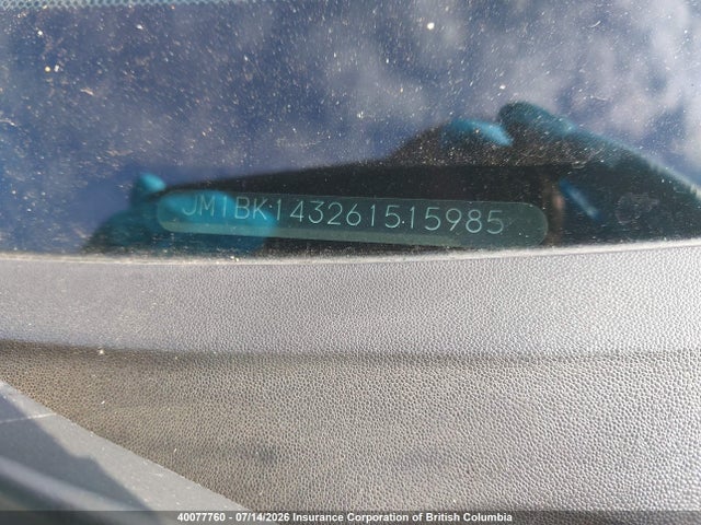 40077760 :رقم المزاد ، JM1BK143261515985 vin ، 2006 Mazda Mazda3 Gs/gt مزاد بيع