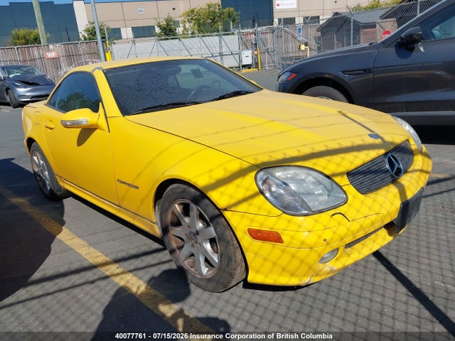 Aukcja sprzedaży 2002 Mercedes-benz Slk 230 Kompressor, vin: WDBKK49F22F251408, numer aukcji: 40077761