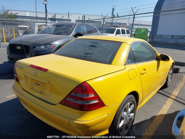 Aukcja sprzedaży 2002 Mercedes-benz Slk 230 Kompressor, vin: WDBKK49F22F251408, numer aukcji: 40077761