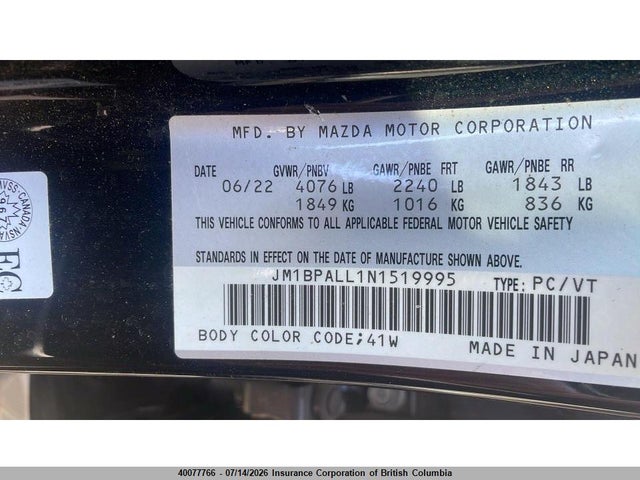 Mazda 3 Preferred 2022 JM1BPALL1N1519995 Image 16