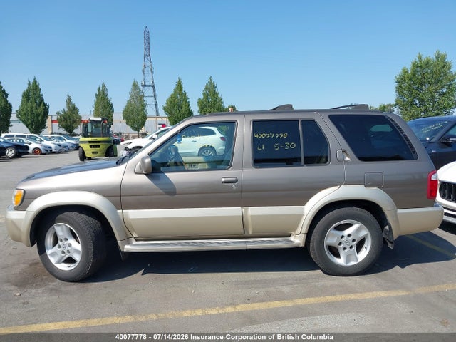 Aukcja sprzedaży 2001 Infiniti Qx4, vin: JNRDR07Y41W104475, numer aukcji: 40077778
