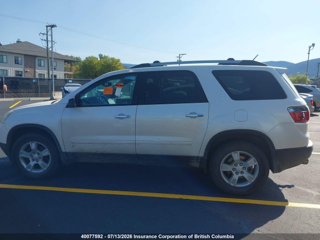 40077592 :رقم المزاد ، 1GKKRNED8CJ183173 vin ، 2012 Gmc Acadia Sle مزاد بيع