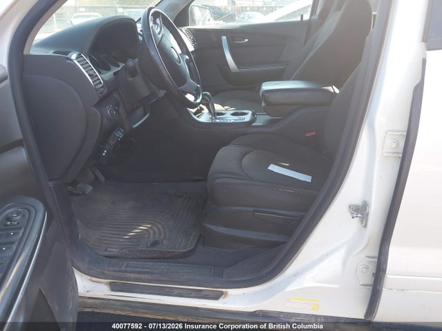 40077592 :رقم المزاد ، 1GKKRNED8CJ183173 vin ، 2012 Gmc Acadia Sle مزاد بيع
