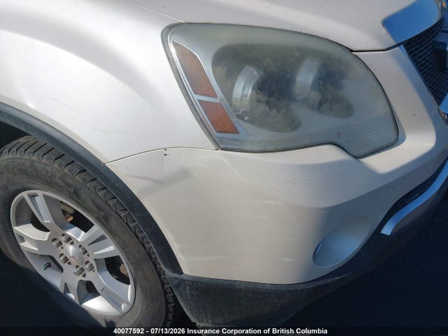 40077592 :رقم المزاد ، 1GKKRNED8CJ183173 vin ، 2012 Gmc Acadia Sle مزاد بيع