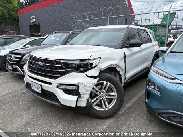 40077779 :رقم المزاد ، 1FMSK8DH6LGB96230 vin ، 2020 Ford Explorer Xlt مزاد بيع