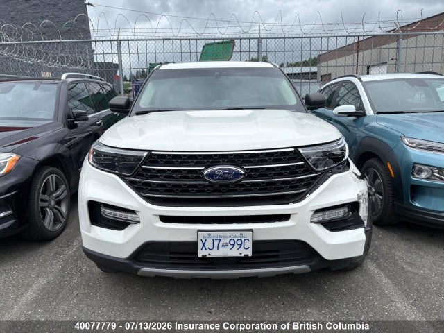 40077779 :رقم المزاد ، 1FMSK8DH6LGB96230 vin ، 2020 Ford Explorer Xlt مزاد بيع