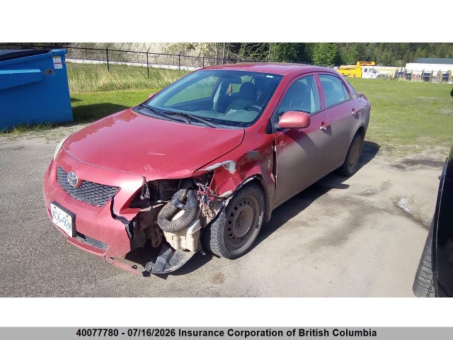 Продаж на аукціоні авто 2009 Toyota Corolla S/le/xle, vin: 2T1BU40E59C057393, номер лоту: 40077780