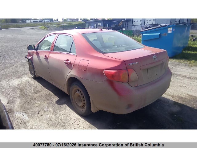 Продаж на аукціоні авто 2009 Toyota Corolla S/le/xle, vin: 2T1BU40E59C057393, номер лоту: 40077780