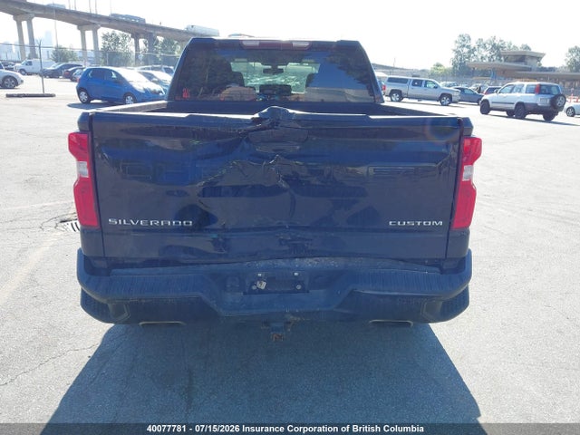 Aukcja sprzedaży 2021 Chevrolet Silverado 1500 Custom, vin: 1GCUYBEF5MZ177356, numer aukcji: 40077781