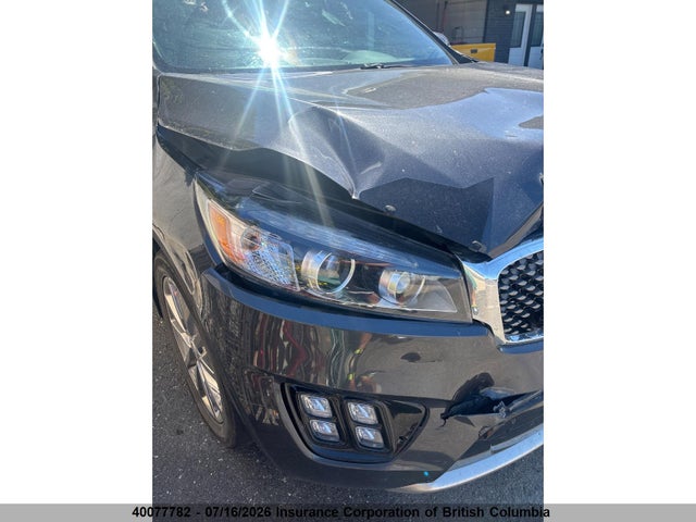 40077782 :رقم المزاد ، 5XYPKDA58JG380260 vin ، 2018 Kia Sorento Sx/sx Limited مزاد بيع