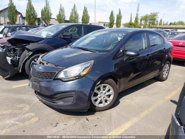 KIA RIO LX 2014 KNADM4A32E6394513 Image 2