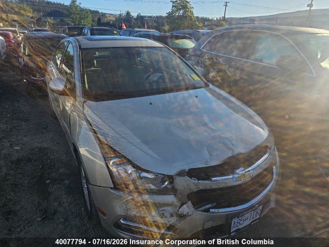 Auction sale of the 2015 Chevrolet Cruze, vin: 1G1PE5SBXF7116987, lot number: 40077794