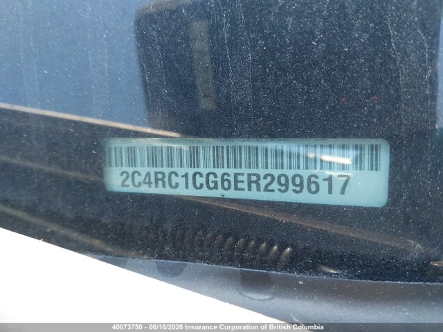 Продаж на аукціоні авто 2014 Chrysler Town & Country Touring L, vin: 2C4RC1CG6ER299617, номер лоту: 40073750