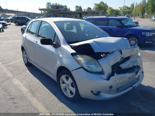 2007 Toyota Yaris მანქანა იყიდება აუქციონზე, vin: JTDKT923875033711, აუქციონის ნომერი: 40077809