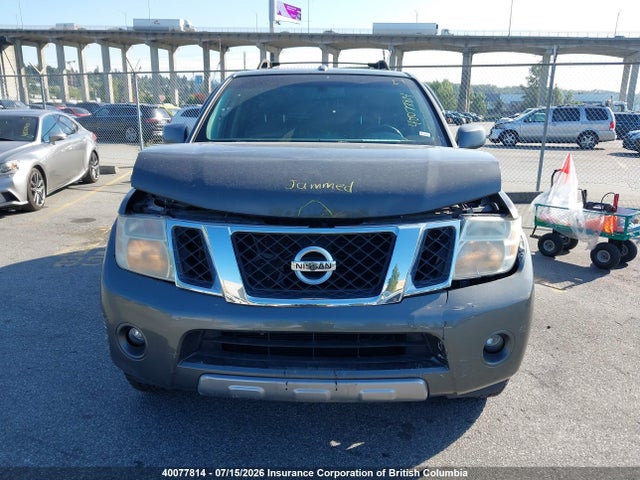 2008 Nissan Pathfinder Le/se მანქანა იყიდება აუქციონზე, vin: 5N1BR18B08C620587, აუქციონის ნომერი: 40077814