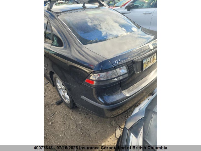 40077818 :رقم المزاد ، YS3FD49Y961101662 vin ، 2006 Saab 9-3 مزاد بيع