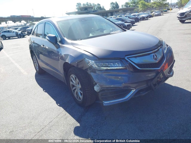 Auction sale of the 2017 Acura Rdx Technology, vin: 5J8TB4H59HL806588, lot number: 40074594