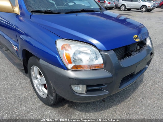 40077834 :رقم المزاد ، KNDJE723277405266 vin ، 2007 Kia Sportage Ex/lx مزاد بيع