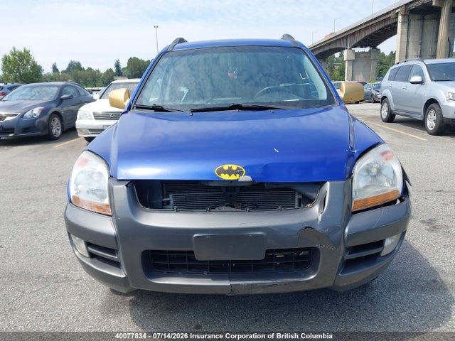 40077834 :رقم المزاد ، KNDJE723277405266 vin ، 2007 Kia Sportage Ex/lx مزاد بيع