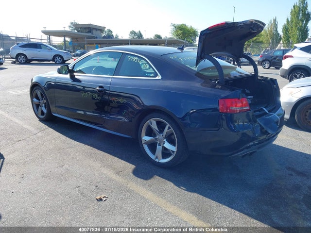 40077836 :رقم المزاد ، WAUSFBFR9BA038734 vin ، 2011 Audi A5 مزاد بيع