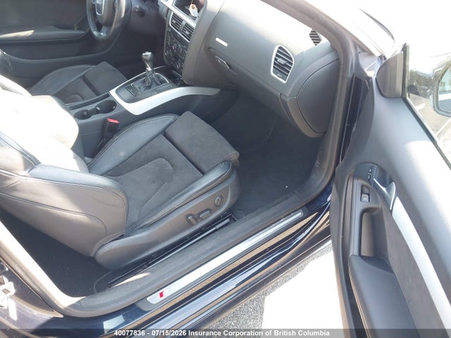 40077836 :رقم المزاد ، WAUSFBFR9BA038734 vin ، 2011 Audi A5 مزاد بيع