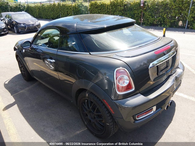 Продажа на аукционе авто 2012 Mini Cooper Coupe S, vin: WMWSX3C54CT465846, номер лота: 40074495