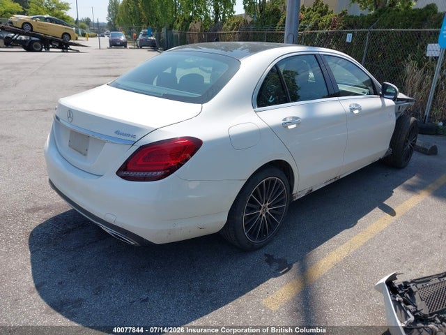 2019 Mercedes-benz C 300 4matic მანქანა იყიდება აუქციონზე, vin: 55SWF8EB3KU320126, აუქციონის ნომერი: 40077844