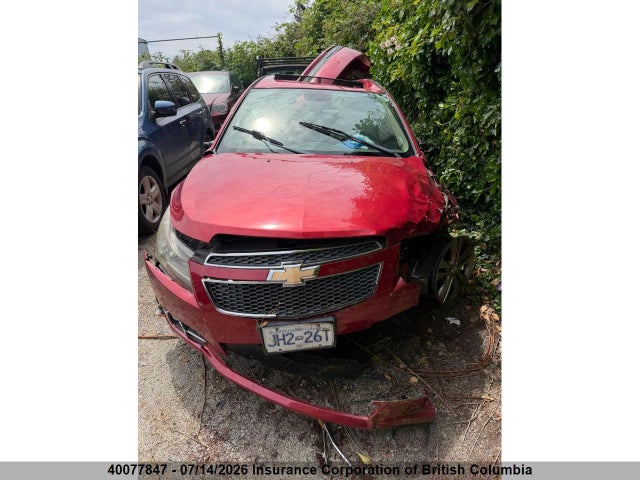Aukcja sprzedaży 2012 Chevrolet Cruze, vin: 1G1PH5SC8C7325401, numer aukcji: 40077847
