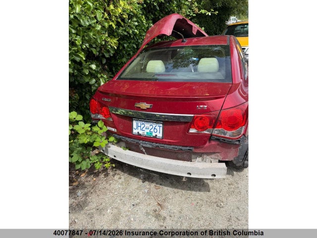 Aukcja sprzedaży 2012 Chevrolet Cruze, vin: 1G1PH5SC8C7325401, numer aukcji: 40077847