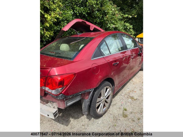 Aukcja sprzedaży 2012 Chevrolet Cruze, vin: 1G1PH5SC8C7325401, numer aukcji: 40077847