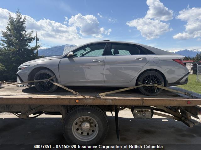 Hyundai Elantra Limited 2025 KMHLN4DJ3SU127003 Image 8