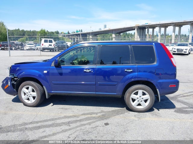 2006 Nissan X-trail Xe/se მანქანა იყიდება აუქციონზე, vin: JN8BT08V76W208001, აუქციონის ნომერი: 40077853