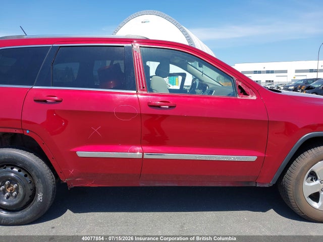 2012 Jeep Grand Cherokee Laredo მანქანა იყიდება აუქციონზე, vin: 1C4RJFAG6CC231751, აუქციონის ნომერი: 40077854
