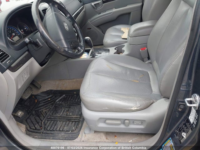 40076196 :رقم المزاد ، 5NMSH73E58H176314 vin ، 2008 Hyundai Santa Fe Se/limited مزاد بيع