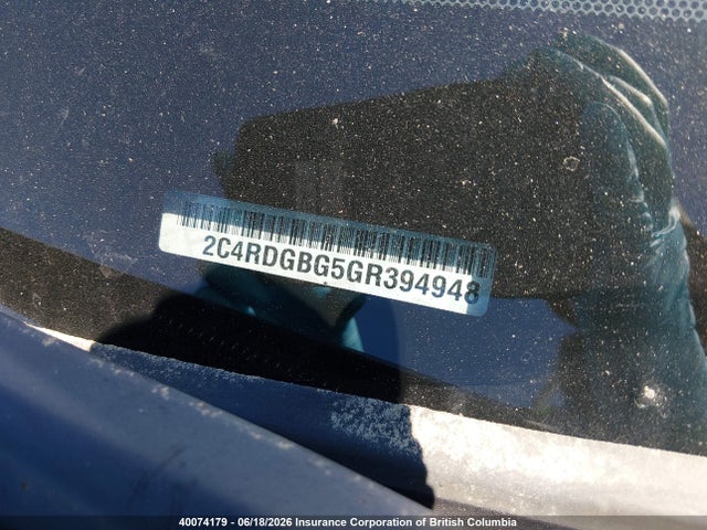 Dodge Grand Caravan Se 2016 2C4RDGBG5GR394948 Image 19