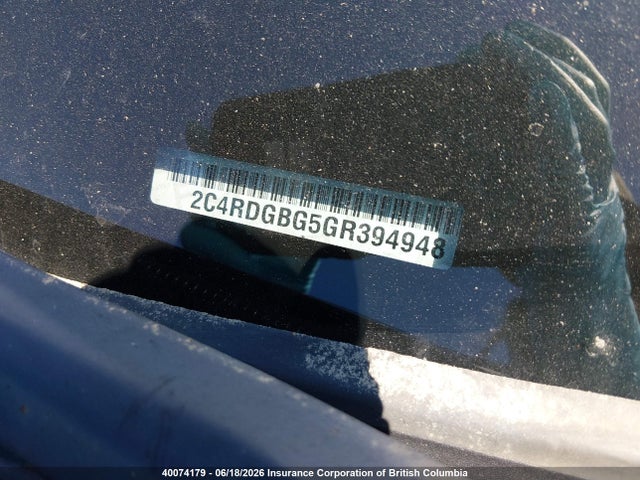Dodge Grand Caravan Se 2016 2C4RDGBG5GR394948 Image 20