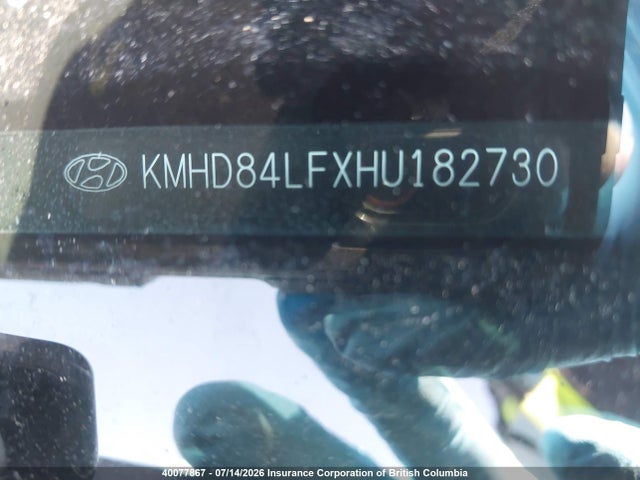 Aukcja sprzedaży 2017 Hyundai Elantra Se/value/limited, vin: KMHD84LFXHU182730, numer aukcji: 40077867