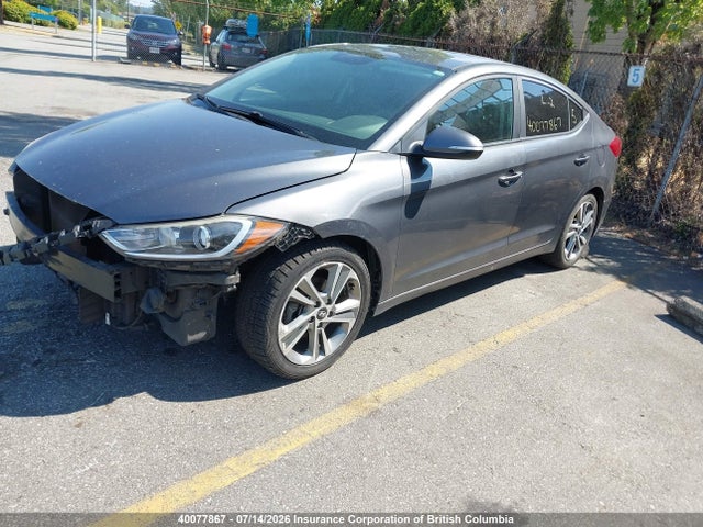 Aukcja sprzedaży 2017 Hyundai Elantra Se/value/limited, vin: KMHD84LFXHU182730, numer aukcji: 40077867