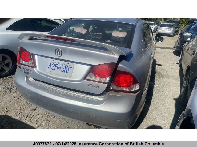 2009 Acura Csx მანქანა იყიდება აუქციონზე, vin: 2HHFD56599H200587, აუქციონის ნომერი: 40077872
